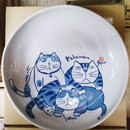 やんちゃ猫シリーズ・大皿・3匹
